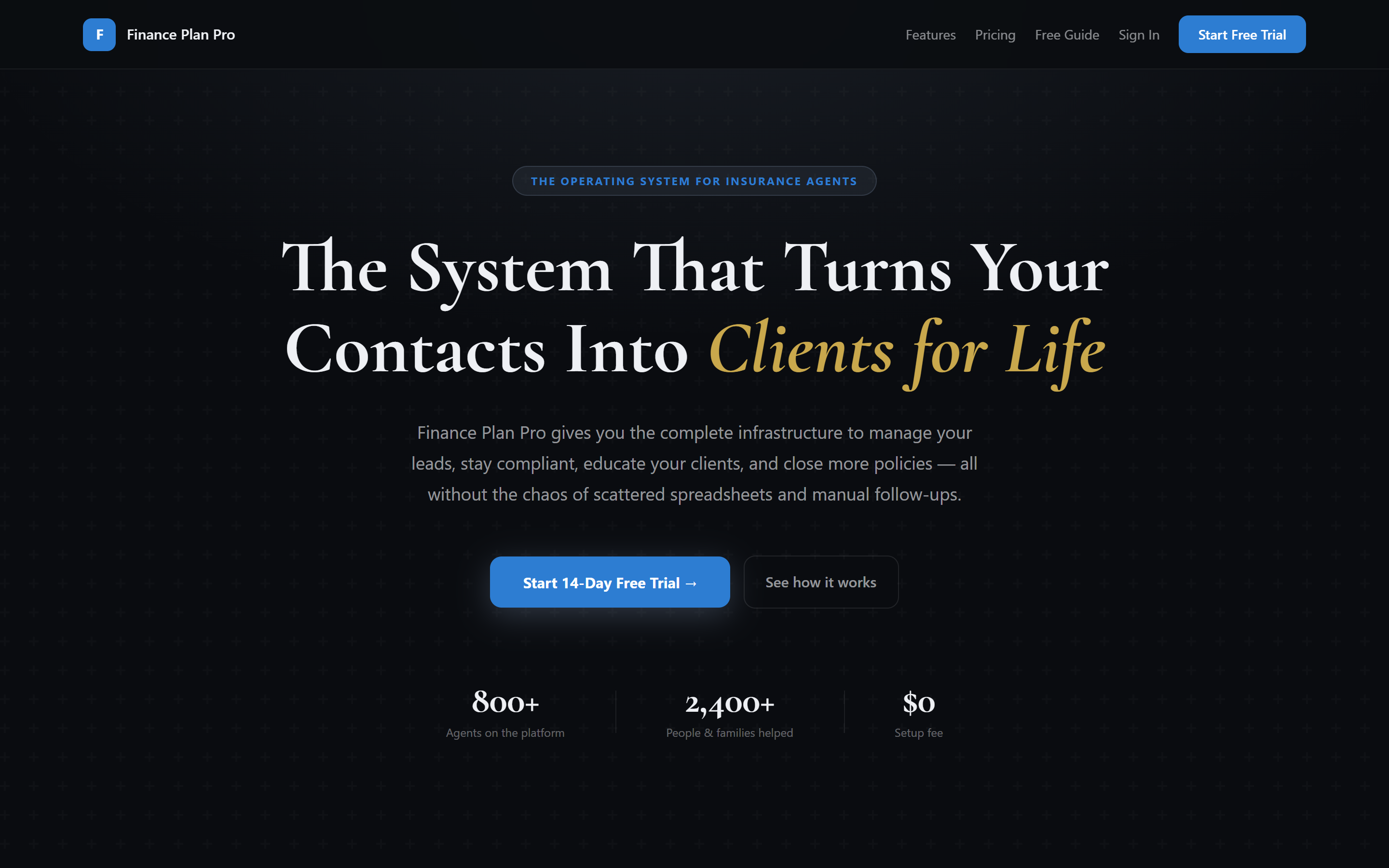 Finance Plan Pro